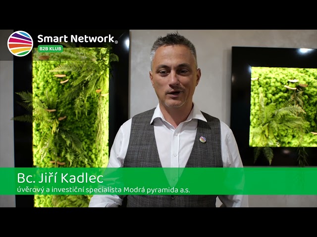 B2B KLUB 💼 reference  člena Jiří Kadlec z firmy Modrá pyramida a.s.