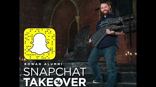 Snapchat Takeover -  Adam Chazen '08