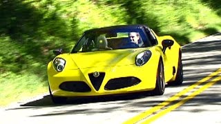 FOX Car Report - Test Drive: 2015 Alfa Romeo 4C