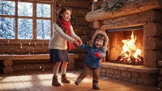 Disney Pixar Style 3D Animation Snowy Day Mother Son Story