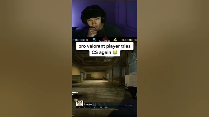 pro valorant player tries cs:go 💀💀