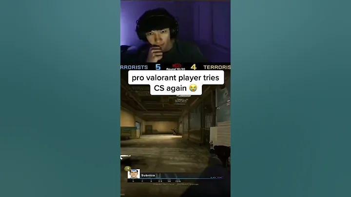 pro valorant player tries cs:go 💀💀 - DayDayNews