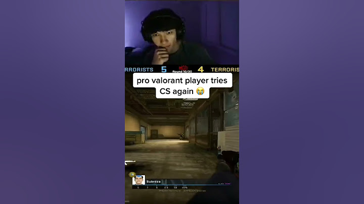 pro valorant player tries cs:go 💀💀
