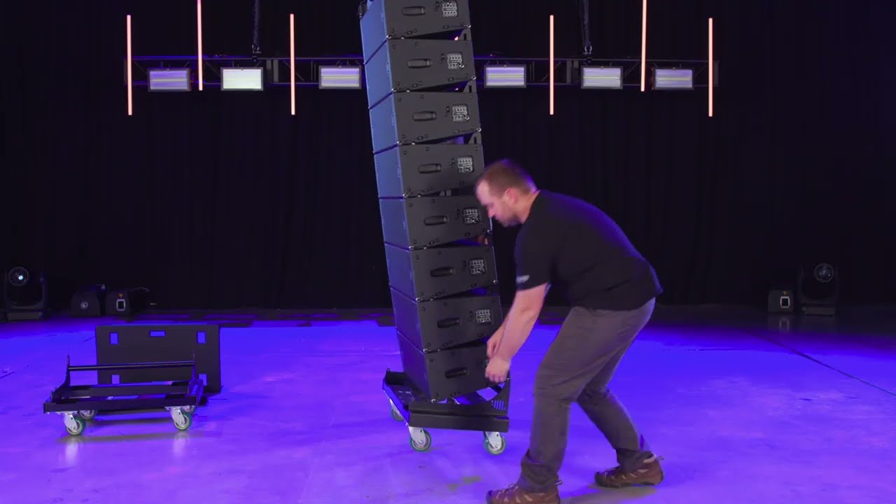 JBL VTX A8 Line Arrays Rigging Tutorial