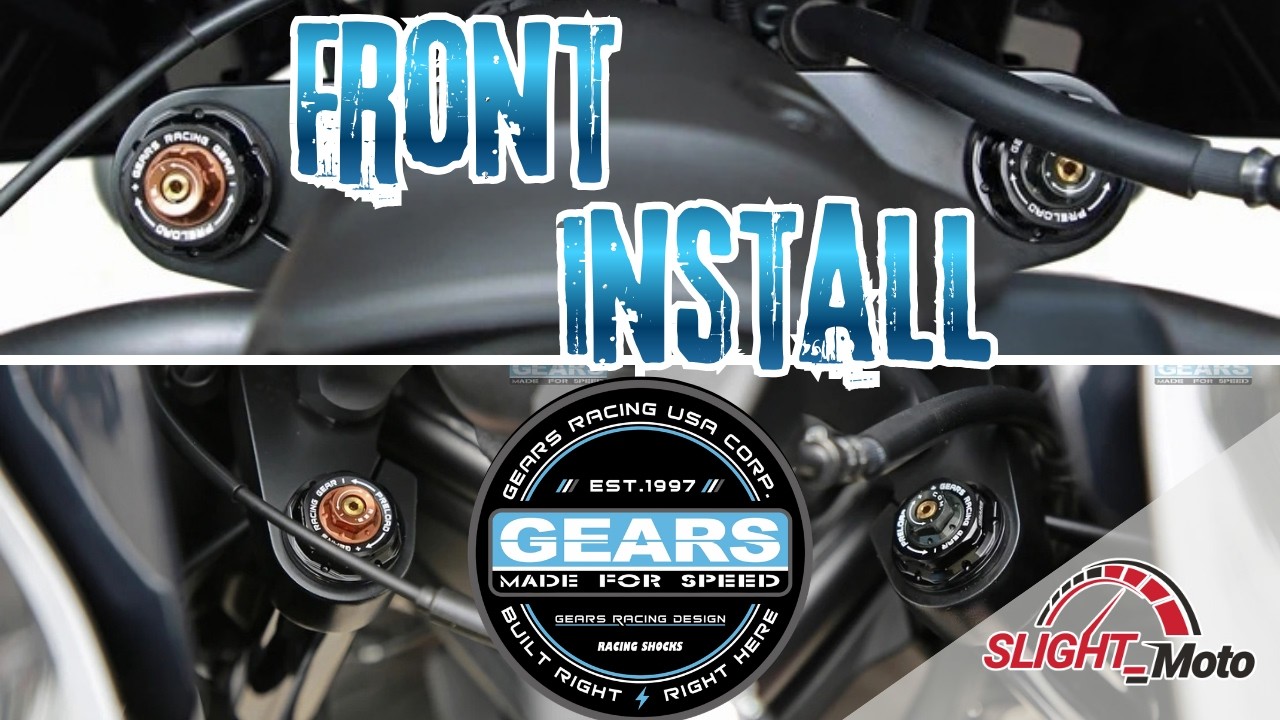 Rare Rebel upgrade! Honda Rebel 1100, GEARS RACING FRONT Suspension - Install