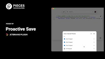 Power Tip: Proactive Save in IDE | JetBrains Plugin