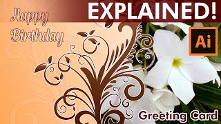 How to Design a Greeting Card - Adobe Illustrator Tutorial