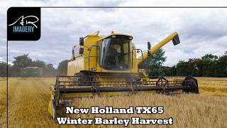 Classic New Holland TX65 Cutting Winter Barley | Boyd Kane Farms