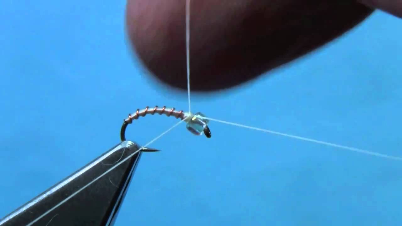 Beginning Fly Tying- Mercury Midge - Glass Bead Midge - YouTube