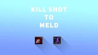 Wow lua script: Kill Shot (hunt) to Meld' (druid) | alexdubovyckvideos