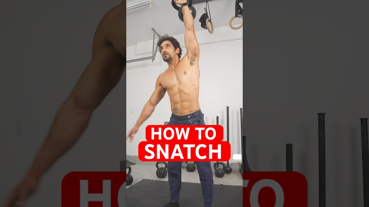How To Master The Snatch #kettlebell #snatch #workout #fitness #howto #motivation #fyp #shredded