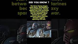 How the Horus Heresy Began 💀 - Warhammer 40K