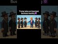 Trump takes an important business meeting #trump #donaldtrump #isreal #trump2024