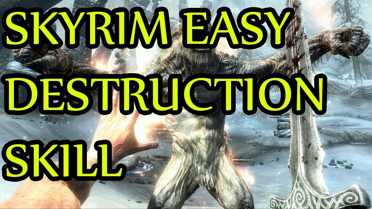 skyrim destruction fast travel glitch