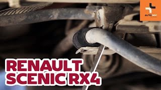 Cum se înlocuiesc bucșa bara stabilizatoare din față pe RENAULT SCENIC RX4 TUTORIAL | AUTODOC