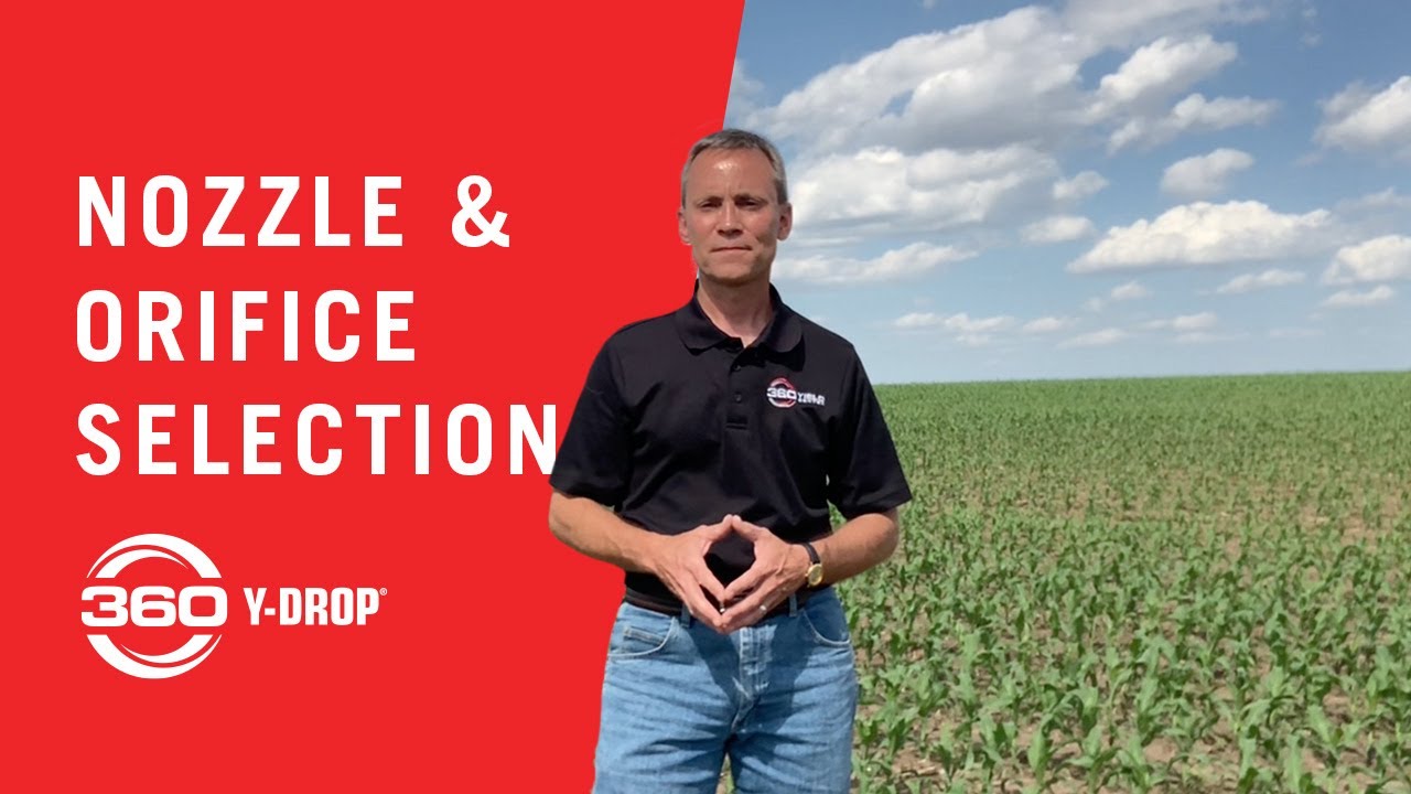 Nozzle & Orifice Selection