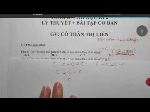 Video TỔNG ÔN LÝ THUYẾT + BÀI TẬP CƠ BẢN HÓA HỮU CƠ 11 THI... - YouTube