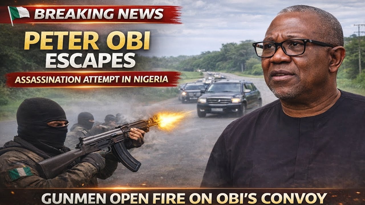 Gunmen Shoot At Peter Obi in Benin