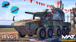 JRVG-1 Anti Aircraft Tank in Action 🔥 - MWT: Tank Battles 