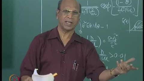 Mod-01 Lec-56 Dispersion with reaction Model and Tanks in Series Model