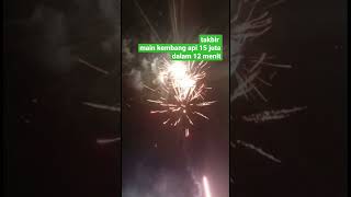 Serunya Main Petasan Malam Takbiranshorts