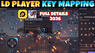 Best Keymapping for Free Fire in LD Player 🖱️ 2026 | Free Fire LD Player Controls Settings