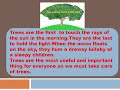 ENGLISH VIII 1 3 TREES ARE THE KINDEST THINGS I KNOW BY NARKE MINAKSHI RAJESH