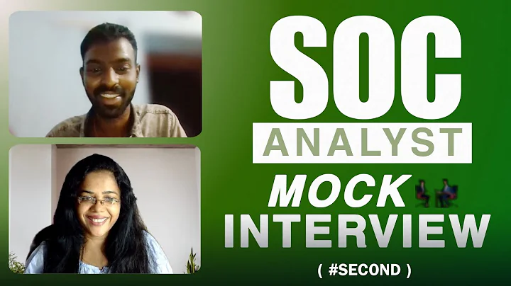 SOC Analyst Mock Interview Session | Real-Time Threat Analysis & Q/A