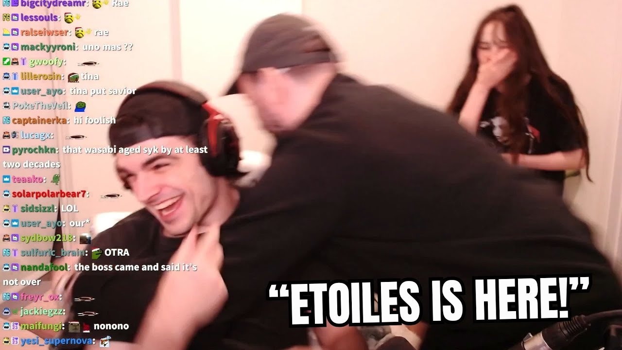 Foolish Gets a SURPRISE VISIT by ETOILES!