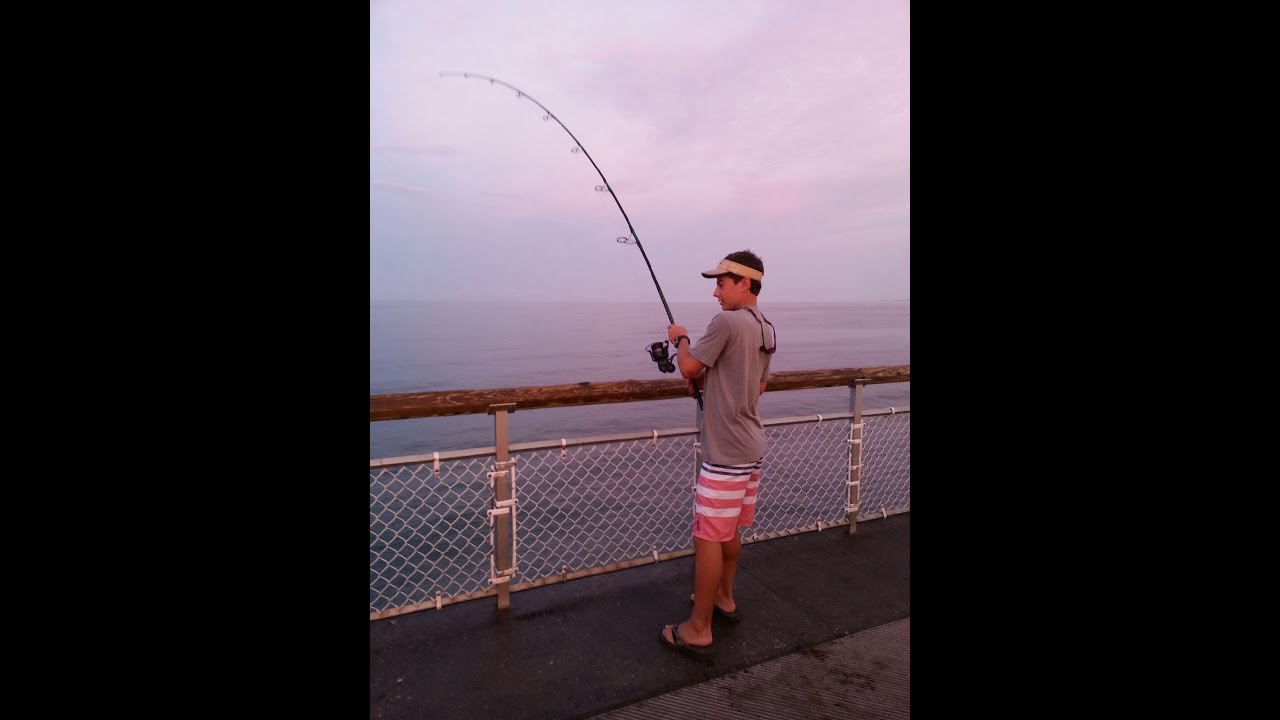 100LB Okaloosa Pier Tarpon!! HD YouTube