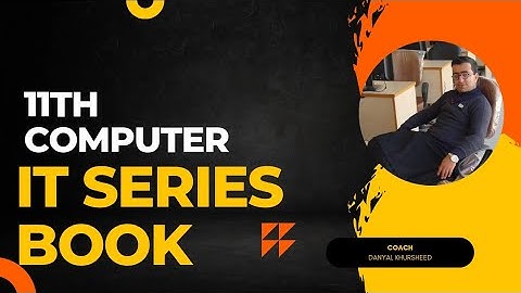 ICS Computer part 1 Ch 1 Information technology overview   11th class computer