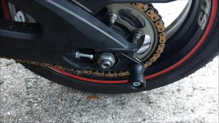 2011-2017 Suzuki GSXR 600/750 Rear Axle Nut Socket Size short video