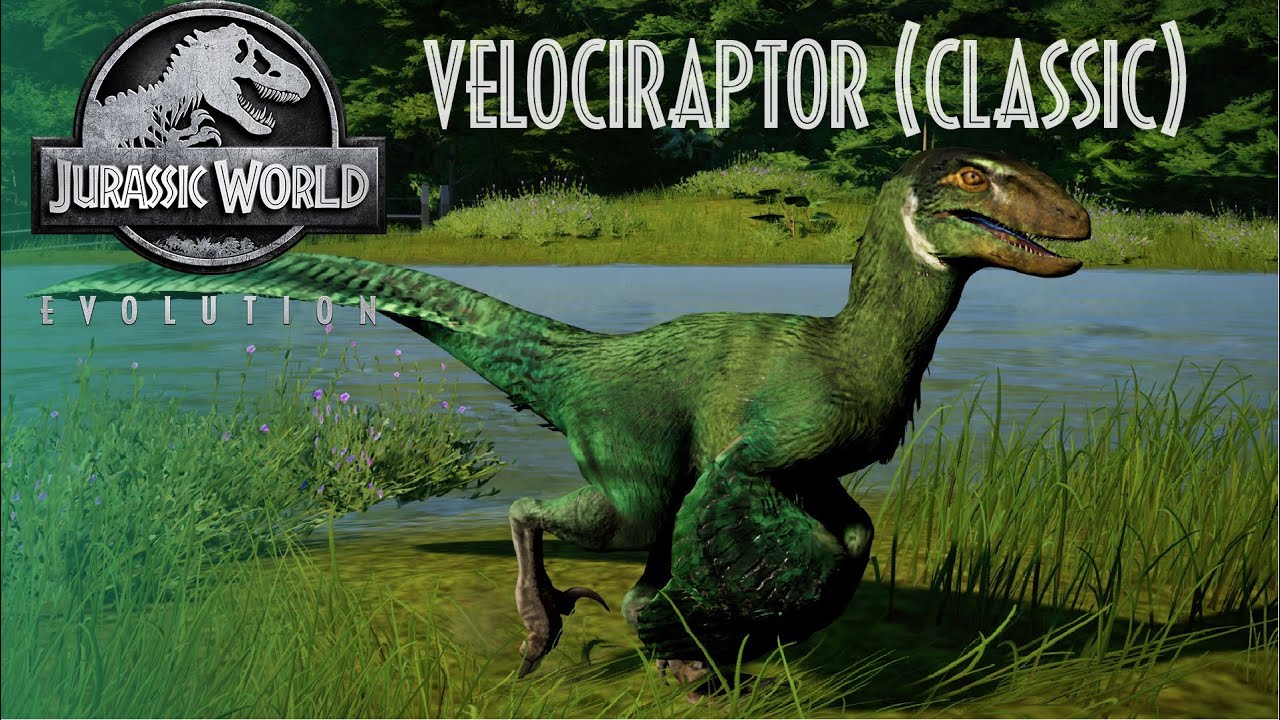 Jurassic World Evolution All Feathered Velociraptor Classic Skins Fights Youtube 