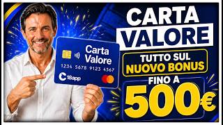 CARTA VALORE 🚨 Come funziona il Nuovo BONUS fino a 500€: addio Bonus Cultura, cosa cambia screenshot 1