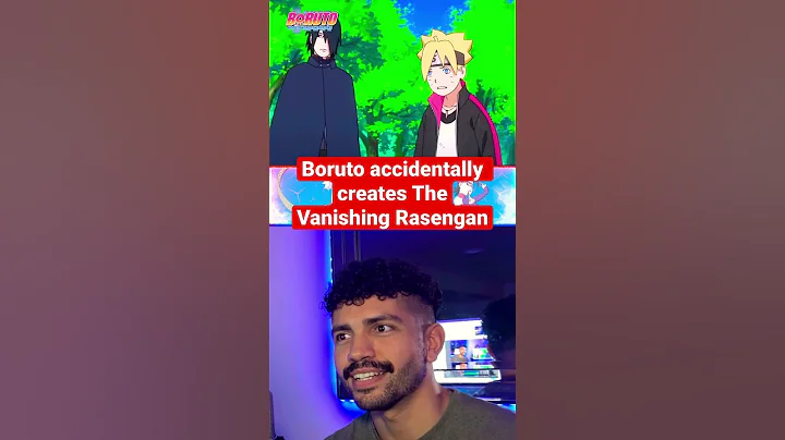 Boruto accidentally creates The Vanishing Rasengan #anime #animereaction #boruto #naruto #sasuke