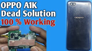 oppo a1k dead solution/oppo a1k water damage repair/totally dead/phone not working