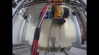 Hypercube H-Bot - time lapse print - CoreXY motor support