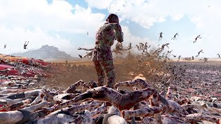 1 Super American Army Vs 350,000 Zombies - Ultimate Epic Battle Simulator 2