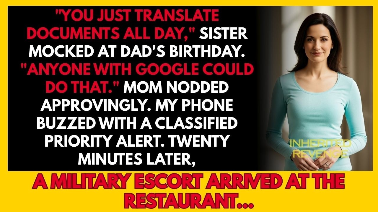 Sister Laughed at My 