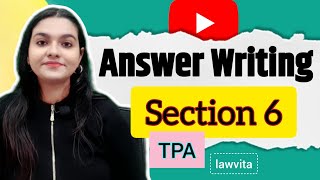 Section 6 TPA: What property cannot be transferred TPA 1882 Answer Writing