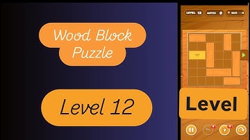 Wood Block Puzzle Gameplay - Beginner Level 12