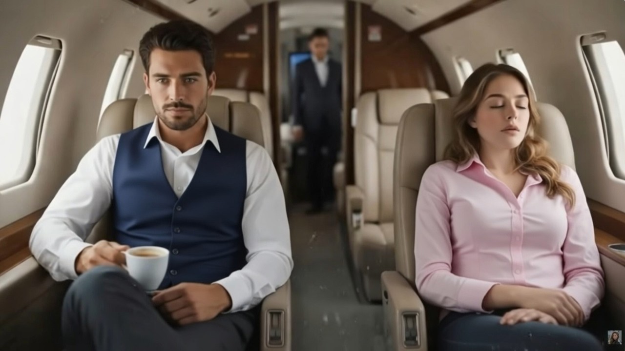 Бедная няня села не в тот самолёт… Не зная, что он принадлежит миллиардеру