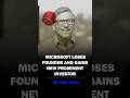 Bill Gates Dumps $MSFT, Gains Activist Bill Ackman
