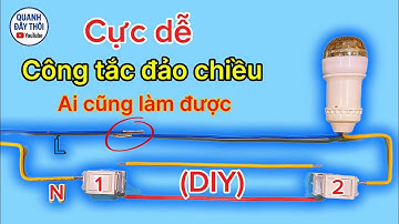 Instructions for installing a reversing switch for lights | super easy! Anyone can do it