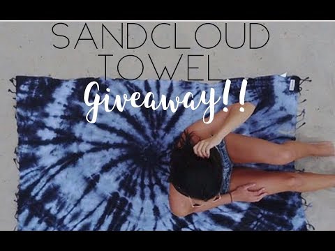 SANDCLOUD Towel Giveaway!!