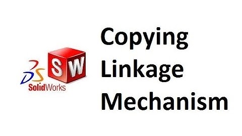 Linkage mechanism - Copying an existing mechanism from a picture