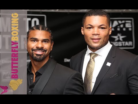 Joe Joyce interview in David Haye's gym