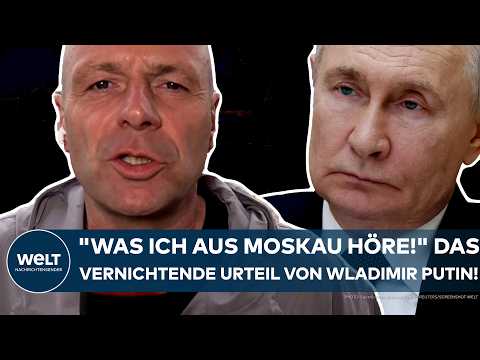 UKRAINE-KRIEG: "Was ich aus Moskau höre!" Das vernichtende Urteil von Wladimir Putin!