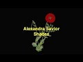 Alexandra savior  shades lyric