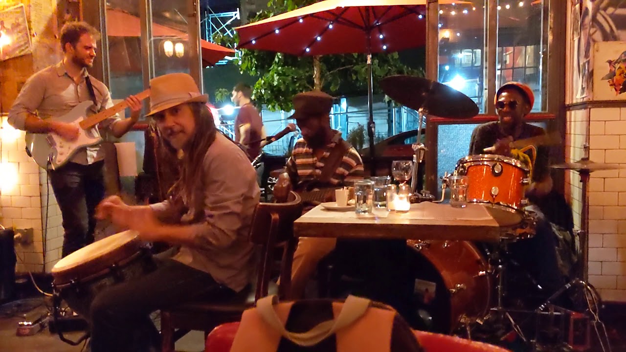 The Brooklyners at Maison Harlem David Langlois Djembe Solo YouTube